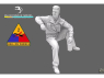 Blacksnake Model figurine CREW-01-48 Tankiste USA 01 WWII 1/48