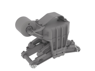 HD Models maquette HDM35261 Early VVSS Bogie Fonderie nationale de métaux malléables et d'acier 1/35