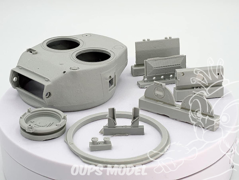 HD Models maquette HDM35197 Ensemble A Kit d'amelioration Asuka M4A1 76 pour véhicules de l'opération Cobra 1/35