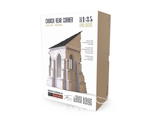 RT-Diorama 35036K Coin arrière de l'église Céramique 1/35