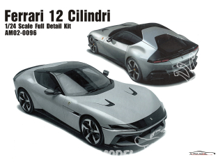 Alpha Model maquette voiture AM02-0096 Ferrari 12 Cilindri 1/24 Alpha Model maquette voiture AM02-0096 Ferrari 12 Cilindri 1/24