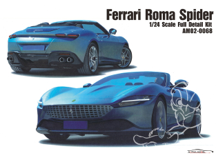 Alpha Model maquette voiture AM02-0068 Ferrari Roma Spider 1/24 Alpha Model maquette voiture AM02-0068 Ferrari Roma Spider 1/24