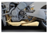 Hobby Design kit d'amélioration moto HD03-0659 Echappement Ducati Surleggera V4 Tamiya 1/12