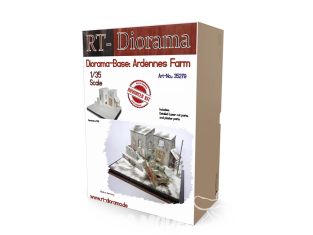 RT-Diorama 35279 Base de diorama Ferme des Ardennes 1/35