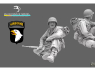 Blacksnake Model figurine ST-18-16 Soldat 101st Airborne figurine 18 1/16