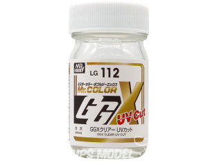 peinture maquette Mr Color LG112 Vernis transparent brillant anti-UV 60ml