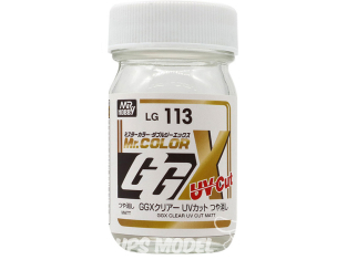 peinture maquette Mr Color LG113 Vernis transparent Mat anti-UV 60ml