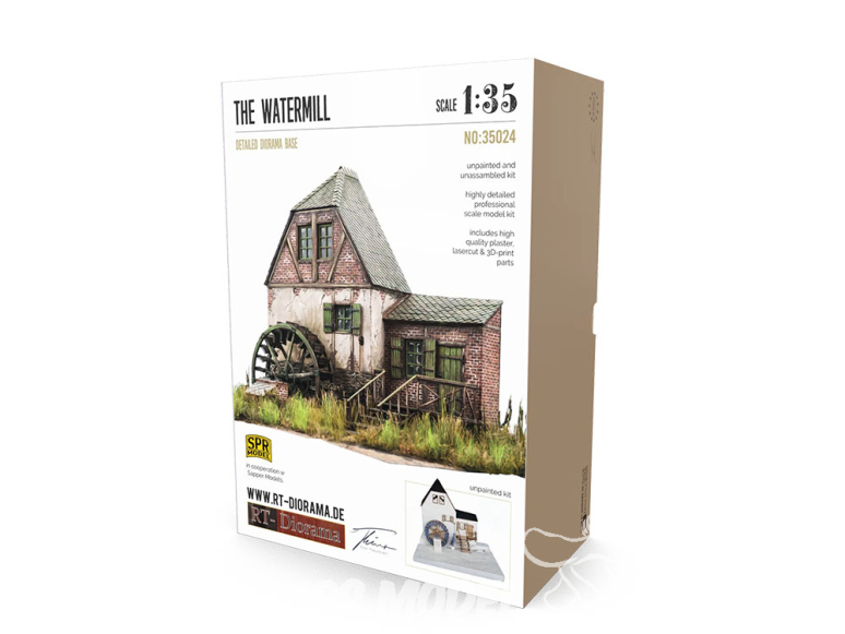 RT-Diorama 35024 Le moulin à eau 1/35