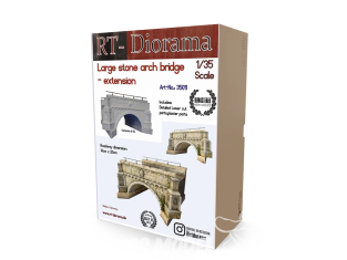 RT-Diorama 35011 Extension du grand pont en arc de pierre 1/35