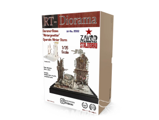 RT-Diorama 35302 Diorama Base tempête hivernale 1/35