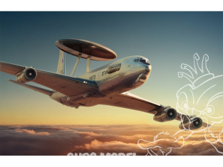 Roden maquette avion 345 Boeing E-3B Sentry AWACS 1/144