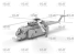 Icm maquette helicoptére 53059 Sikorsky S-64E Skycrane avec nacelle universelle 1/35