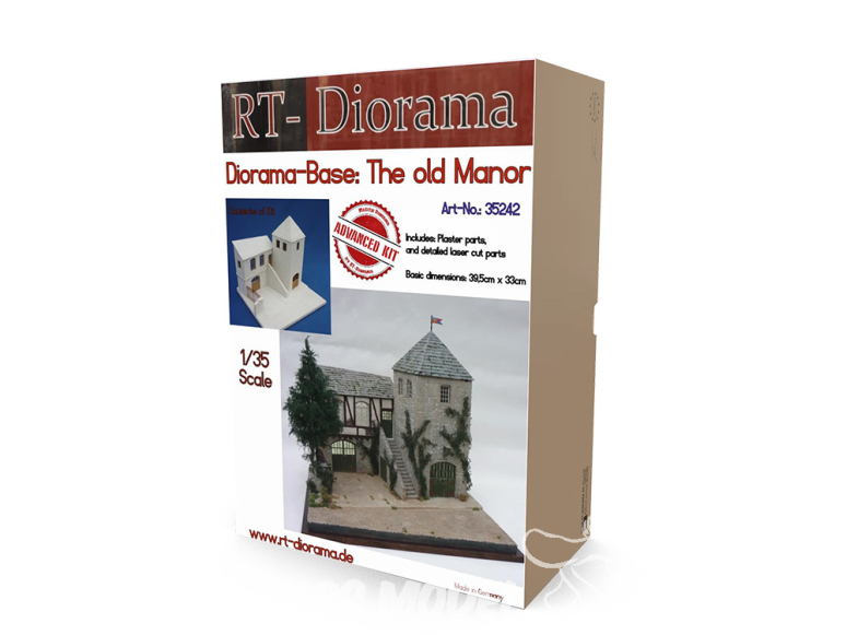 RT-Diorama 35242 base de diorama Le vieux manoir 1/35