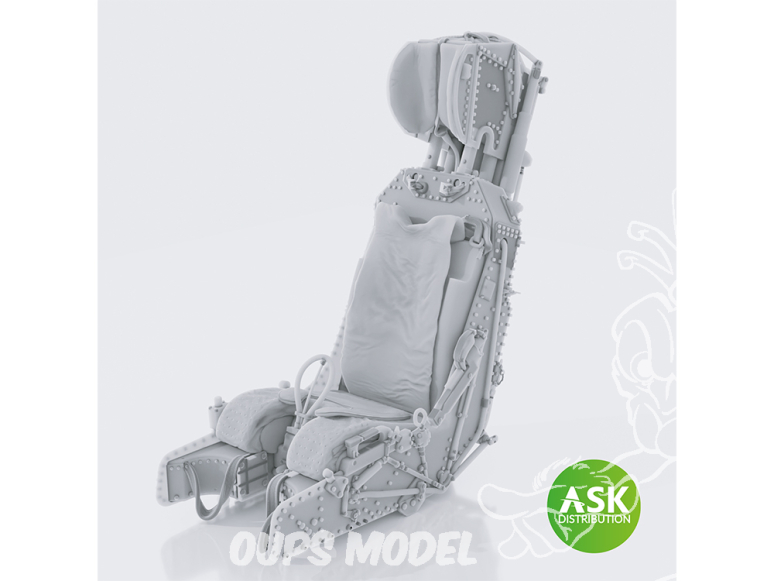 ASK Art Scale Kit accessoire A48061 Siège éjectable M.B. Type 9B Mk.2 sans Harnais Jaguar GR.1/GR.1A Airfix 1/48