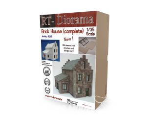 RT-Diorama 35207K Système modulaire de maisons en briques Céramique 1/35