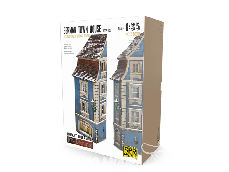RT-Diorama 35030 Maison de ville allemande n°2 1/35