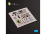 Kelik Decals 3D K72146 Brewster 239E Autocollants 3D intérieurs pour kit Hobby 2000/Hasegawa 1/72