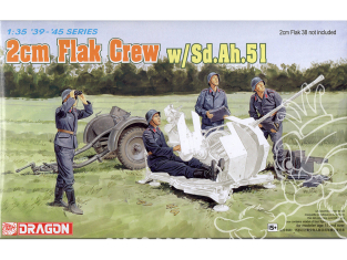 DRAGON maquette militaire 6368 Servant Flak 1/35