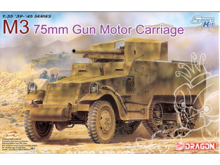 DRAGON maquette militaire 6467 M3 75mm Gun Motor Carriage 1/35