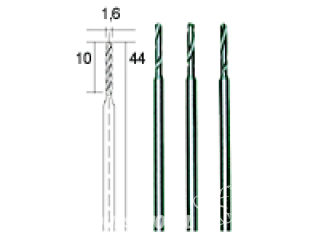 Proxxon outillage 28858 HSS 3 forets helicoidaux 1,6mm