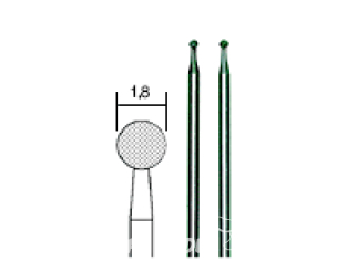 Proxxon outillage 28222 2 Pointes de meule diamentees sphere 1,8mm