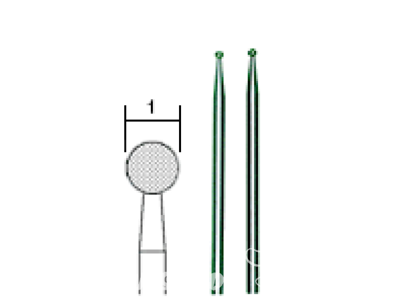 Proxxon outillage 28212 2 Pointes de meule diamentees sphere 1mm