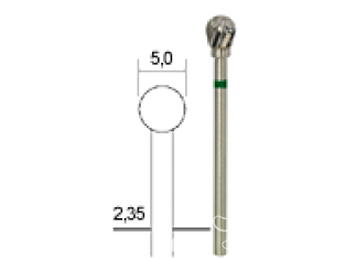 Proxxon outillage 28760 Fraise spherique 5mm en metal dur