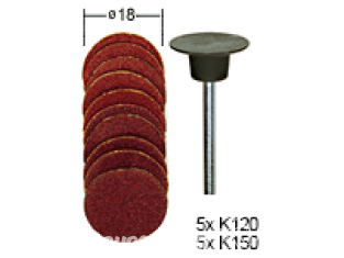 Proxxon outillage 28982 Plateau porte disques avec 10 disques 18mm
