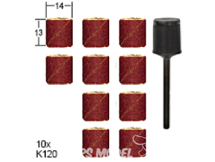 Proxxon outillage 28978 Support avec 10 Bandes abrasives grain 120