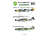 ASK Art Scale Kit Décalcomanies D32094 Messerschmitt Bf 109K-4 Partie 1 Swan song of the Messerschmitts 1/32