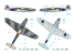 ASK Art Scale Kit Décalcomanies D32095 Messerschmitt Bf 109K-4 Partie 2 Swan song of the Messerschmitts 1/32