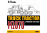 Sabre maquette militaire 72C02 Tracteur routier M1070 et semi-remorque M1000 HET 1/72