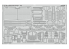 EDUARD photodecoupe avion BIG72190 B-24D Partie 2 Airfix 1/72