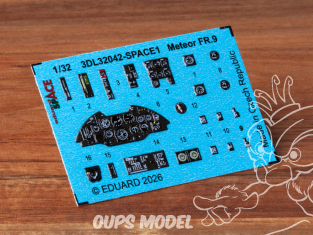 Eduard Space décalques 3D 3DL32042 Meteor FR.9 Revell 1/32