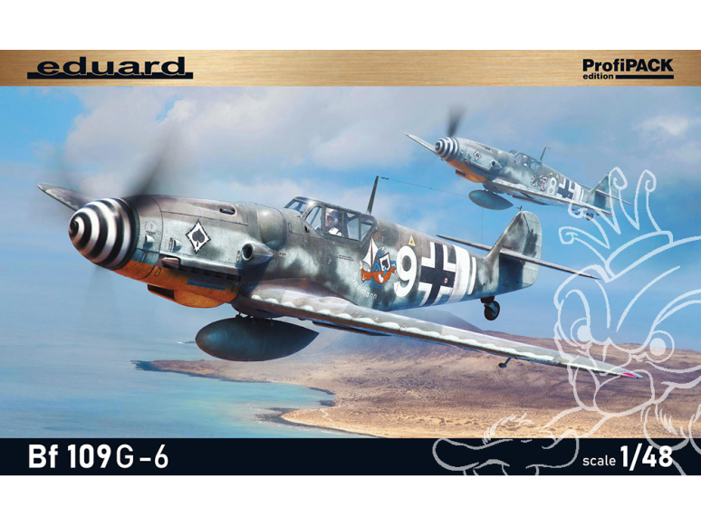 EDUARD maquette avion 82167 Messerschmitt Bf 109G-6 ProfiPack Edition 1/48