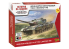 Zvezda maquette militaire 7432 German MBT Leopard 1A5 Assemblage sans colle 1/100