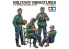 Tamiya maquette Figurines 35129 Ensemble d'infanterie allemande au repos WWII 1/35