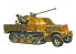 Tamiya maquette militaire 35144 German 8ton Semi Chenillé 3,7cm Flak37 Sd.Kfz.7/2 cabine blindée 1/35