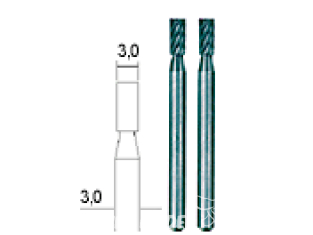 Proxxon outillage 28722 Fraise cylindrique 3mm en acier wolfram vanadium 2 pieces