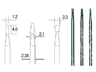 Proxxon outillage 28752 Jeu de 3 Fraises en metal dur