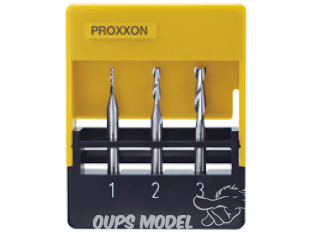 Proxxon outillage 27116 Jeu de 3 fraises en metal dur