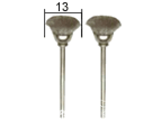 Proxxon outillage 28953 2 Brosses rondes 13mm fil acier