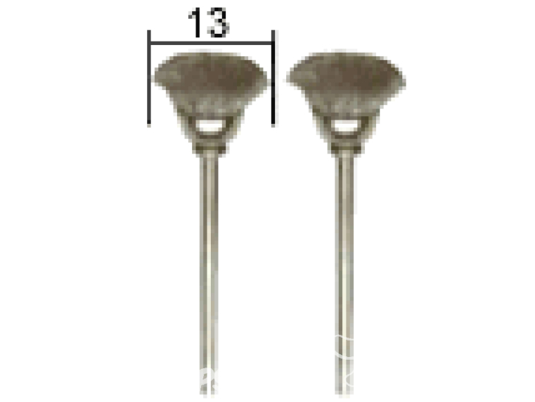 Proxxon outillage 28953 2 Brosses rondes 13mm fil acier
