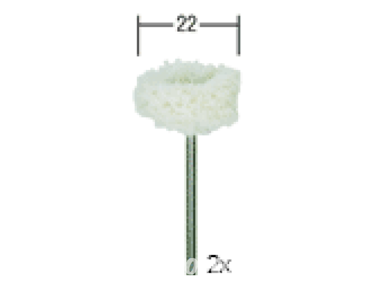Proxxon outillage 28297 2 Disques en coton 22mm