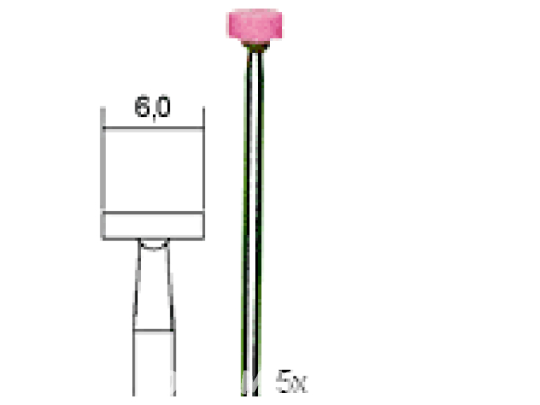 Proxxon outillage 28776 5 meules en corindon disque 6mm