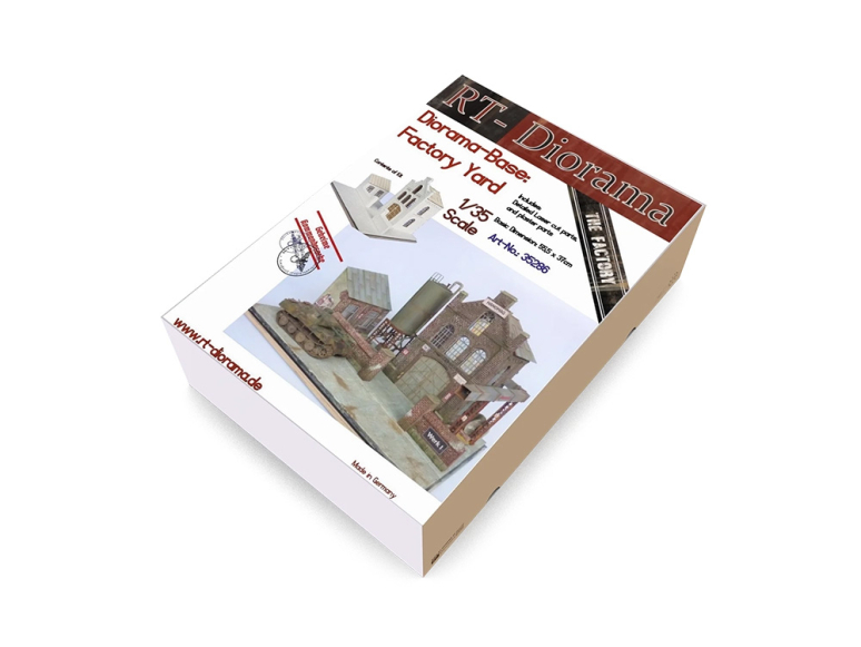 RT-Diorama 35286 Base de diorama Chantier de l'usine platre 1/35