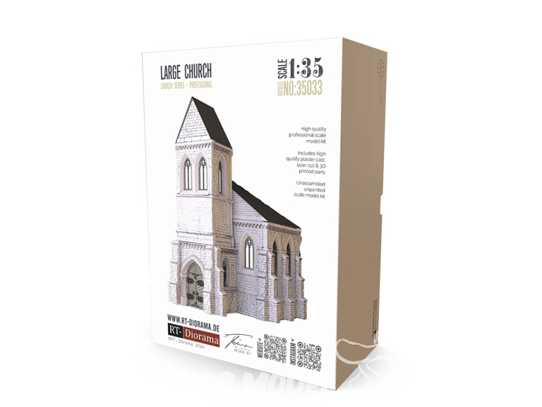 RT-Diorama 35033 Grande église 1/35