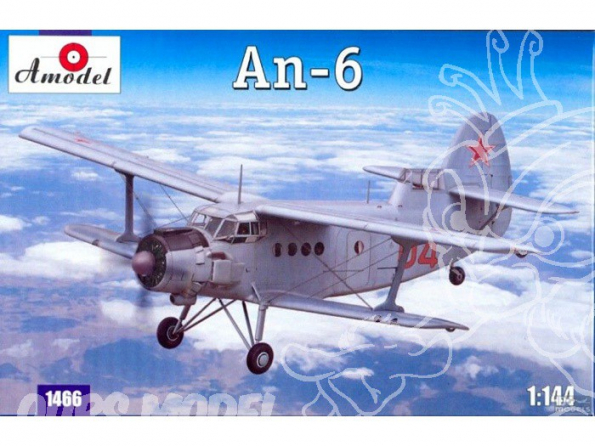 Amodel maquettes avion 1466 ANTONOV An-6 - 1960 1/144