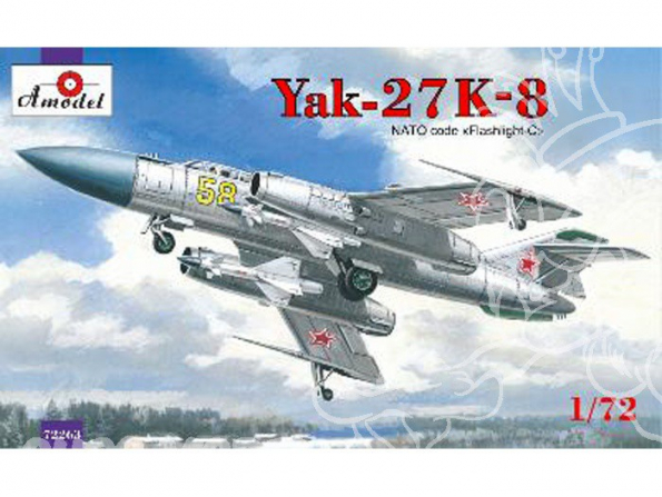 Amodel maquettes avion 72263 YAKOVLEV YAK - 27K - 8 INTERCEPTEUR 1/72