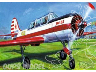 Amodel maquettes avion 72070 YAKOVLEV Yak-52 AVION DE VOLTIGE BIPLACE SOVIETIQUE 1/72